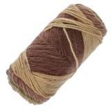 Fir de Tricotat, Multicolor, Acrilic, Lungime 200m, Greutate 100g, Oem