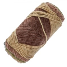Fir de Tricotat, Multicolor, Acrilic, Lungime 200m, Greutate 100g