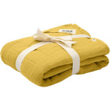 BIBS Muslin Swaddle păturică de &icirc;nfășat Mustard 1 buc