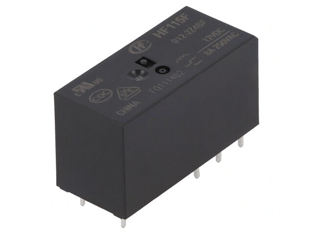 Releu Electromagnetic DPDT 12VDC 8A PCB