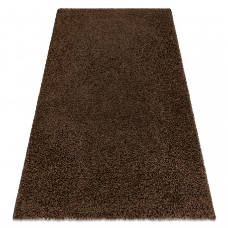 Covor SOFFI shaggy 5cm maro, 60x100 cm