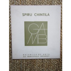 SPIRU CHINTILA CATALOG DE EXPOZITIE 1976