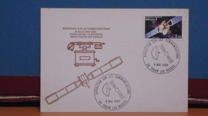 FRANTA - EXPOSITION SUR LES COMUNICATIONS, 8 MAI 1985 - 88 THAON LES VOSGES -