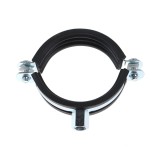 Colier metalic pentru tevi, cu garnitura de cauciuc, FRS 91488, 63 - 67 mm