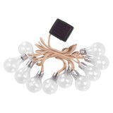 Ghirlanda Solara Strend Pro, 10 Becuri LED, 3.8m, Sirag Lumini, Gradina, Terasa