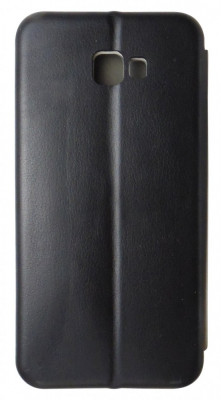 Husa tip carte cu stand Forcell Elegance neagra pentru Samsung Galaxy J4 Plus 2018 (SM-J415F) foto