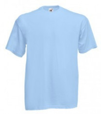 Tricou FRUIT OF THE LOOM Light Blue foto