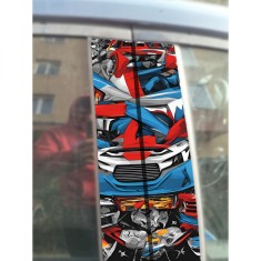 Sticker Auto Stalpi Usi Car World