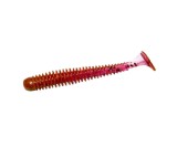 Năluca soft Crazy Fish Vibro Worm 50mm culoare 12 Squid