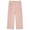 Pantaloni de copii din velur, roz, 116 GartenMobel Dekor