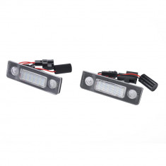 Set Lampi Numar Inmatriculare Led Skoda Roomster 5J 2006-2010 SK101-71401