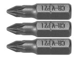Set 3 Biti 1/4'' Pz1X25Mm