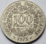 100 Francs 1975 Statele Vest Africane / West Africa, km#4