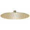vidaXL Cap de duș rotund tip ploaie, auriu, 25 cm, oțel inoxidabil