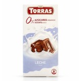 Ciocolata cu lapte, 75g, Torras