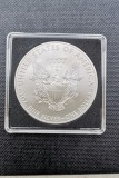 Moneda Argint Pur 999.9 Silver Eagle 2008 SUA, 1 Uncie (31.1g)