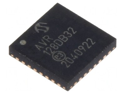 Microcontroler AVR VQFN32 1.8-5.5VDC AVR128 AVR-DA foto