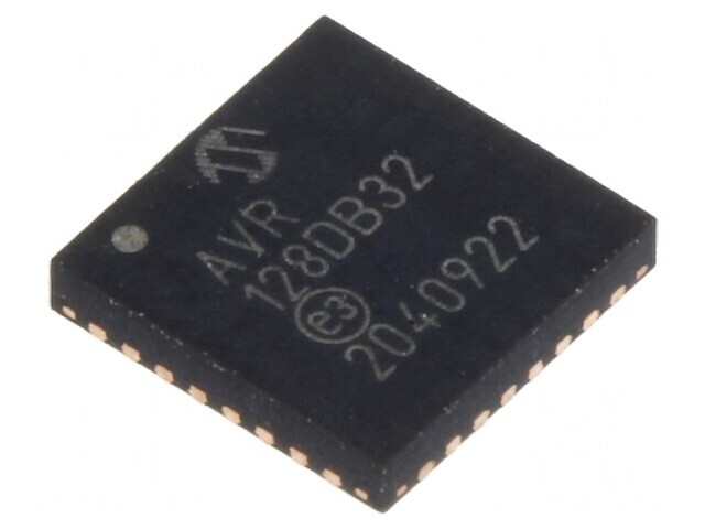 Microcontroler AVR VQFN32 1.8-5.5VDC AVR128 AVR-DA
