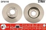 TRW DF6116 Disc frana