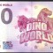 !!! 0 EURO SOUVENIR - BELGIA , EXPO DINO WORLD - 2021.1 - UNC