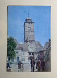 Carte poștală Sibiu-turnul sfatului RPR