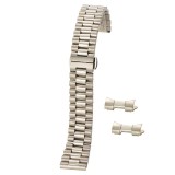 Cumpara ieftin Bratara Ceas Argintie Otel Inoxidabil 14-24mm WZ2743 Curea Metalica Universală cu Capete Curbate
