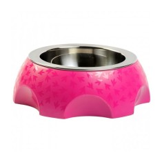 Castron pentru caini Kiwi Walker CHEESE roz - 0,75 L foto