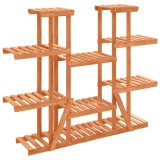 Cumpara ieftin Suport pentru flori, 110 x 25 x 110,5 cm, lemn masiv de brad