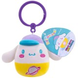Jucarie de plus breloc, Squishmallows, Cinnamoroll, 9 cm