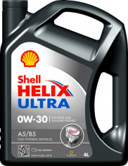 Ulei motor SHELL HELIX ULTRA A5 B5 0W30 4L foto