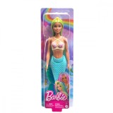 Papusa sirena cu accesorii, Barbie, Bleu, HRR03