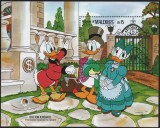 Maldives MNH 1985 - Disney desene animate Grimm - colita