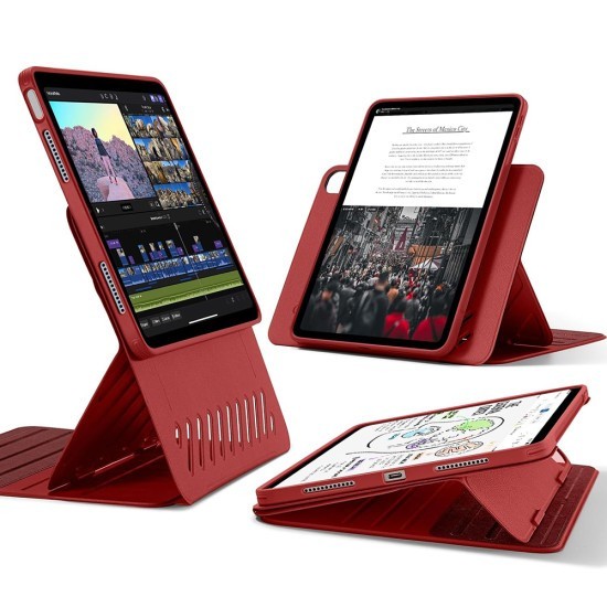 Husa pentru iPad Air 13 (2024) - ESR Shift Magnetic - Red