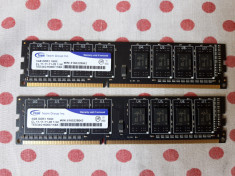 Memorie Ram Team Elite 8 GB (2x4) DDR3 1600MHz Desktop. foto
