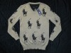 PULOVER DAMA ANCHIOR MODEL CAI CALARETI POLO, Bej, Bleumarin