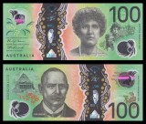 Bancnota Australia 100 Dollars 2020, P-66, Polymer, UNC, Ne流通