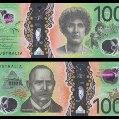 AUSTRALIA █ bancnota █ 100 Dollars █ 2020 █ P-66 █ POLYMER █ UNC