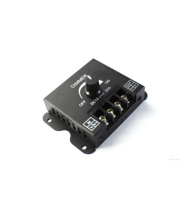 Comutator dimmer 12-24V pentru LED-uri de o singura culoare 30A foto