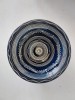 Farfurie ceramica traditionala romaneasca - Sitar Baia Mare, semnata, 8cm inaltime x 20cm diametru