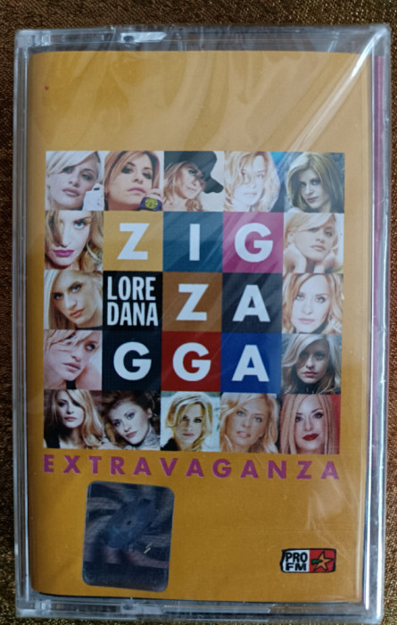 Loredana Groza &ndash; Zig-Zagga Extravaganza , casetă audio sigilată