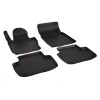 Covorase Cauciuc Tip Tavita BMW X3 E83 2003-2010 + Protectie Tunel Spate, Negre