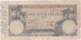 Bancnotă Rom&acirc;nia 100.000 lei 1945 BNR, seria A, circulată