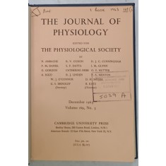 THE JOURNAL OF PHYSIOLOGY , VOLUME 169 , NO. 3 , DECEMBER 1963