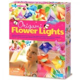 Set creativ DIY, 4M, Luminite cu flori origami