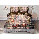 Cumpara ieftin Lenjerie de pat de Craciun pentru pat dublu - SPR3060