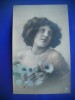 HOPCT 177 T FEMEI...FEMEI -CARTE POSTALA ROMANTICA- ROMANIA -CIRCULATA