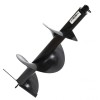 Burghiu Pamant Craft-tec 300 mm x 800 mm Universal, Spirala, Negru - Motoburghiu Plantare Gard