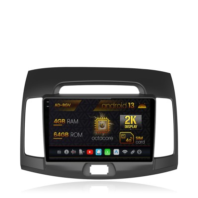 Navigatie Hyundai Elantra (2006-2011), Android 13, V-Octacore 4GB RAM + 64GB ROM, 9.5 Inch - AD-BGV9004+AD-BGRKIT178 foto