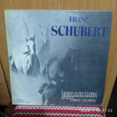 -Y- SCHUBERT - QUARTET 14 IN D MINOR - STRING QUARTET ( STARE EX++++ )DISC VINIL