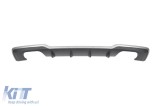 Difuzor tip S3 potrivit pentru bara S-Line din spate a Audi A3 hatchback 2017-2020 -oo--oo- Performance AutoTuning